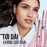  NK - Mascara không trôi giúp làm dày và dài mi Maybelline New York Lash Sensational Sky High WaterRoof Very black 