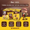  Thùng 36 bịch bánh Keebler Mini Fudge Stripe Cookies 72Oz 2.04kg 