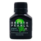  (Úc) Viên uống thơm miệng Breath Pearls Original Fresh Mint 50 viên 