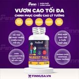  Viên uống tăng chiều cao cho bé 5-10 tuổi trở lên Nubest Tall Powerful Growth Formula 60 viên 