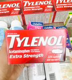  Viên uống hỗ trợ giảm đau Tylenol Extra Strength Acetaminophen 500mg 225 viên 