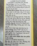  NK - Mặt nạ cấp ẩm, dưỡng sáng Candid Niacinamide Vitamin C Water Gel Mask 22.22g 