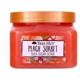  NK - Tẩy tế bào chết cơ thể Tree Hut Peach Shea Sugar Body Scrub 18Oz 510g 