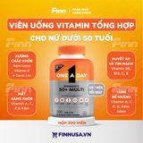  Viên uống vitamin tổng hợp cho phụ nữ One A Day Women's Multivitamin trên 50 tuổi 200 viên 