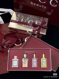 Set 4 chai nước hoa mini Gucci Bloom - Gucci Guilty - Flora Gardenia - Flora Orchid 0.16Oz 5ml 