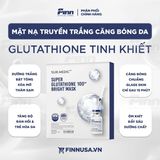  NK - Tách lẻ Mặt nạ truyền trắng căng bóng da Sur.Medic Super Glutathione 100TM Bright Mask 30g 