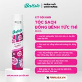  NK - Dầu Gội Khô Batiste Dry Shampoo Blush Flirty Floral Hương Hoa Quyến Rũ 200ml 