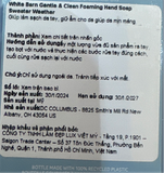  NK - Nước rửa tay dạng bọt BBW Gentle & Clean Foaming Hand Soap White Barn SWeater Weather 8.75Oz 259ml 