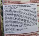  NK - Sáp khử mùi Old Spice Antiperspirant/Deodorant – Timber with Sandalwood & Cypress Dry-Feel 2.6 Oz 73g 