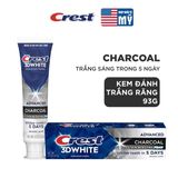  NK - Kem Đánh Răng giúp làm sạch và trắng răng Crest 3D White Advanced Charcoal Teeth Whitening Toothpaste 3.3Oz 93g 