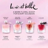  Set 3 chai nước hoa nữ mini Lancôme La Vie EST Belle EDP 0.14Oz 4ml 