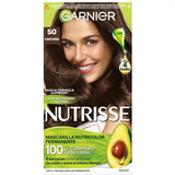  Thuốc nhuộm tóc Garnier Nutrisse 50 Castaña – Mascarilla Nutricolor Permanente 