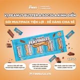  Kẹo MrBeast Feastables Multipack Peanut Butter Chocolate Candy 6.17Oz 175g 