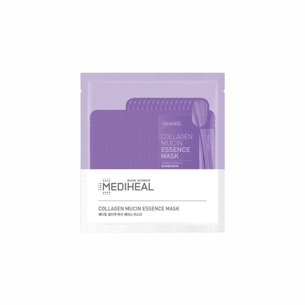  NK - Bịch 15 miếng mặt nạ Mediheal Collagen Mucin Essence Mask - Tím 