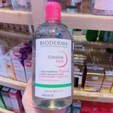 Nước tẩy trang dành cho da nhạy cảm Bioderma Crealine H2O 500ml 