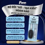  (SNL) Set 2 lược gỡ rối + lược thưa Conair Detangle & Style Detangling Brush and Comb 