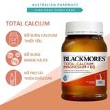  (Úc) Viên uống bổ sung Blackmores Total Calcium & Magnesium + D3 200 viên 