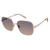  Kính Fossil Grey Fuchsia Gradient Square Ladies Sunglasses FOS 2133/G/S 0AU2/FF 57 