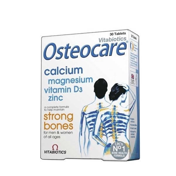  NK - Viên uống bổ sung Calcium Magnesium Vitamin D ZinC Osteocare 30 viên 