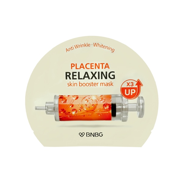  NK - Mặt nạ phục hồi da BNBG Placenta Relaxing Skin Booster Mask x3 Up 