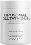  NK - Viên uống trắng da chống lão hóa Codeage Liposomal Glutathione 1000g 60 viên 