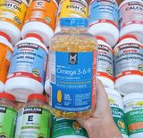  NK - Viên uống dầu cá Member's Mark Omega 3-6-9 Dietary Supplement 325 viên 