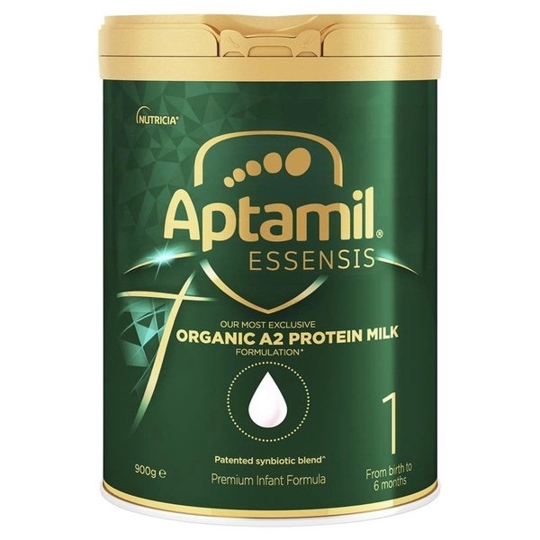  CTY-Sữa Úc Aptamil Essensis Organic A2 Protein Stage 1 Infant Formula 900g 