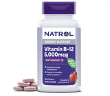  Viên uống bổ sung Natrol Vitamin B12 Fast Dissolve Maximum Strength Strawberry Flavor 5000mcg 100 viên 