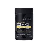  Viên uống bổ sung Vitamin D3K2 Sports Research D3+K2 160 Viên 