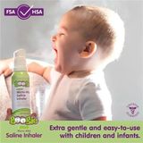  Xịt xông mũi họng phun sương Sterile Micro Mist Saline Inhaler Spray 1.7Oz 50g 