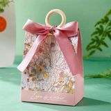  Hộp quà họa tiết khu vườn hồng không vòng gõ 