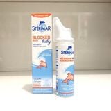  Xịt mũi muối biển Sterimar Blocked Nose Baby Copper Hypertonic 100ml 