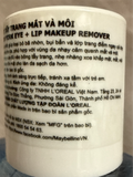  NK - Tẩy trang mắt và môi Maybelline Eye Lip Make Up Remover 40ml 