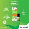  Thực phẩm bổ sung D3+K2 cho bé Brauer Baby & Kids D3 + K2 High Potency MK-7 Drops 10ml 