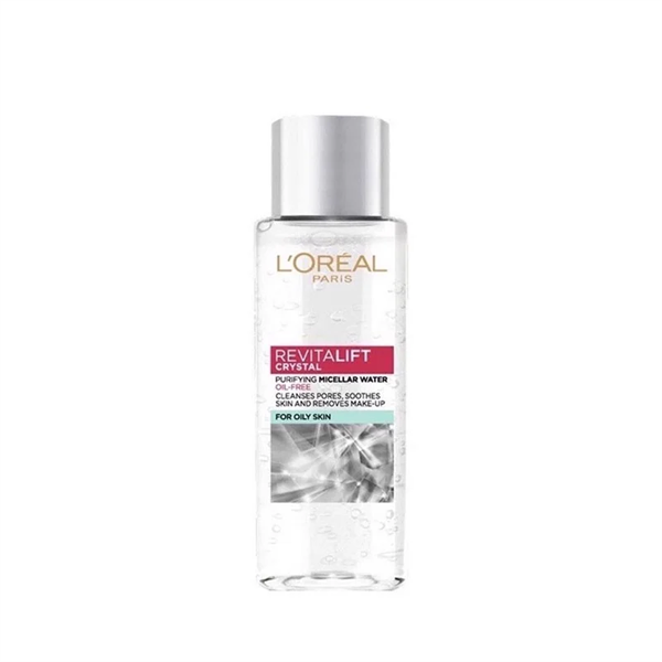  NK - Nước làm sạch và tẩy trang cho da dầu Loreal Revitalift Crystal Micellar Water 95ml 
