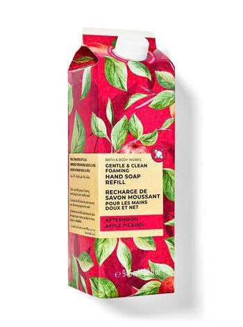  NK - Nước rửa tay dạng bọt BBW Gentle & Clean Foaming Hand Soap Afternoon Apple Picking 32Oz 946ml 