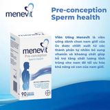  Viên uống hỗ trợ sinh sản nam giới Menevit Pre-conception Sperm Health 30 viên 