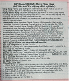  NK - Hộp 10 miếng mặt nạ dưỡng ẩm làm dịu da vải vi sợi Be’Balance Refri Micro Fiber Mask 