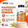  Viên uống bổ dung Now Magnesium Citrate Nervous System Support 120 viên 