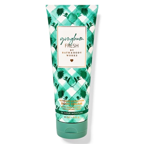  Kem dưỡng ẩm toàn thân BBW Gingham Fresh Body Cream 8Oz 226g 