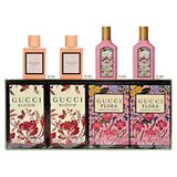  Set 4 chai nước hoa mini Gucci Bloom + Gucci Flora 0.16Oz 5ml 