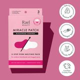  (SALE-T6/26) Miếng dán mụn Rael Miracle Patch 3-step Pore Melting 