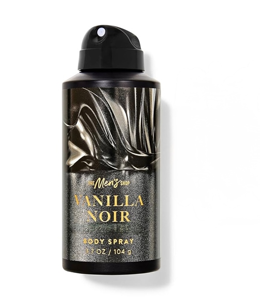  Xịt thơm body nam BBW Vanilla Noir Body Spray 3.7Oz 104g 