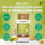  NK - Viên uống mầm đậu nành Healthy Care Super Lecithin 1200mg 100 viên 