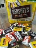  NK - Kẹo socola Chocolate Hershey Miniatures 10.4Oz 286g 