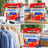  Viên giặt Kirkland Ultra Clean Premium Laundry Detergent Pacs 38 Viên 32.1Oz 912g 