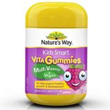  NK - Kẹo bổ sung cho bé Nature's Way Kids Smart Vita Gummies Multivitamin + Vegies 60 viên 