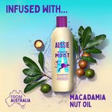  NK - Dầu gội Aussie Miracle Moist 300ml 