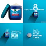  Dầu ấm ngực Vicks VapoRub Cough Suppressant Topical Analgesic Ointment 1.76 oz (50 g) 