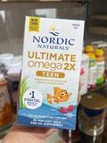  Viên uống bổ sung Nordic Naturals Ultimate Omega 2X Teen Strawberry 1120mg 60 viên 
